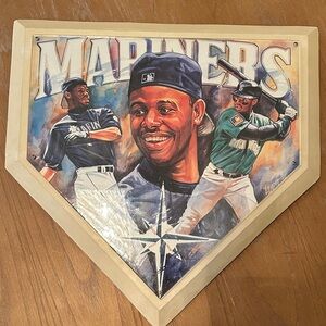 Mariners Home Plate Wall Art - Multicolor